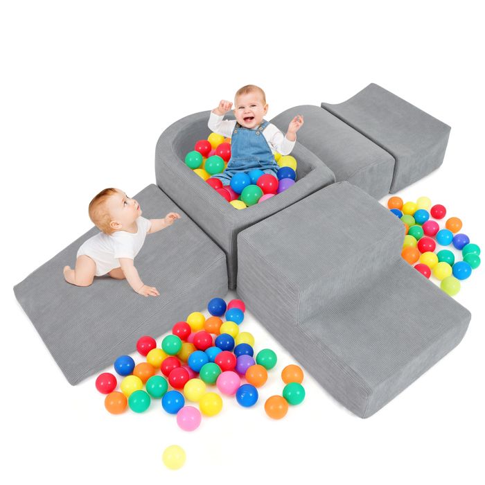 GIANTEX Ensemble de 5 Blocs en Mousse pour Enfants 3+ Ans- Blocs Géants ...