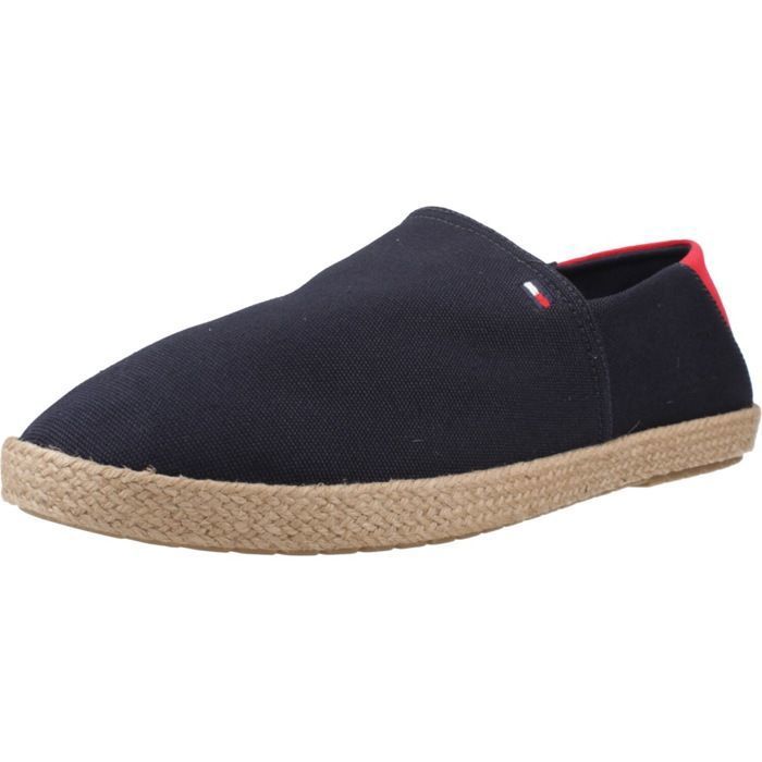 Tommy Hilfiger Alpargatas Hombre Modèle Chaussure Tommy Hilfiger Modèle Core Hilfiger Espadrille - Coleur Bleu