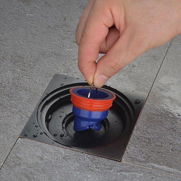 Bonde dévacuation de Sol de Douche Anti-refoulement Anti-Odeur pour évacuation de la Cuisine de la Salle de Bain en Silicon