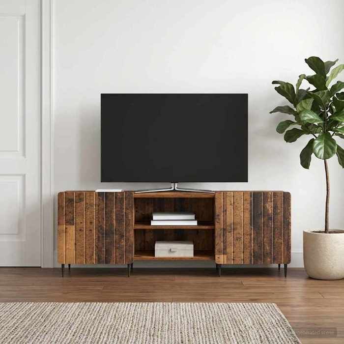 vidaXL Meuble TV Bois ancien 150 x 31 x 52 cm Bois dingénierie 894463