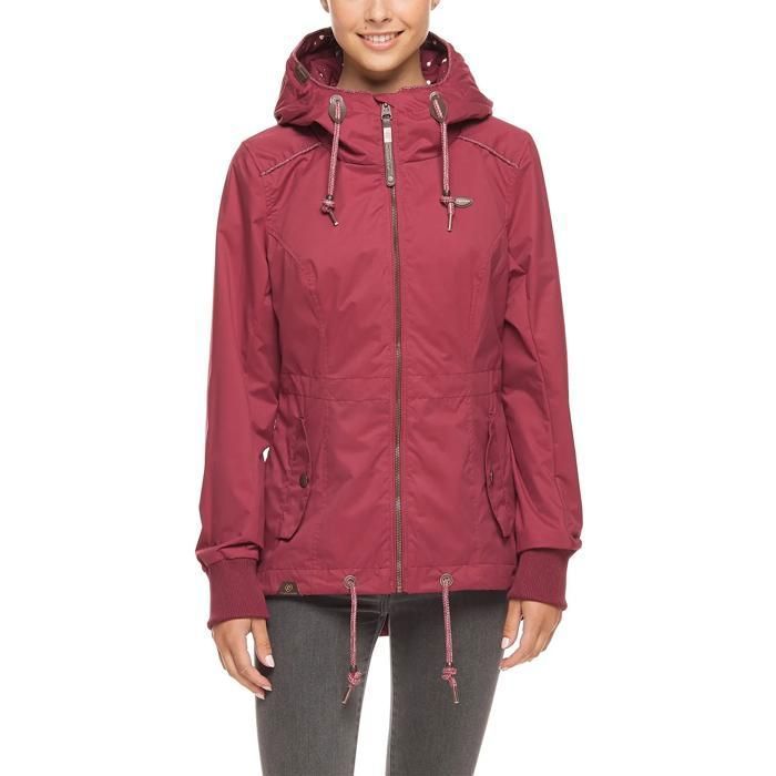 Coupe-vent femme Ragwear Danka - wine red Coupe-vent femme Ragwear Danka - wine red