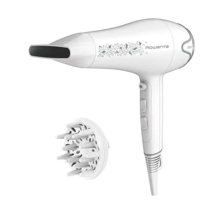Sèche cheveux Professionnel Rowenta CV5709F0 2 Températures 3 Vitesses avec Accessoires