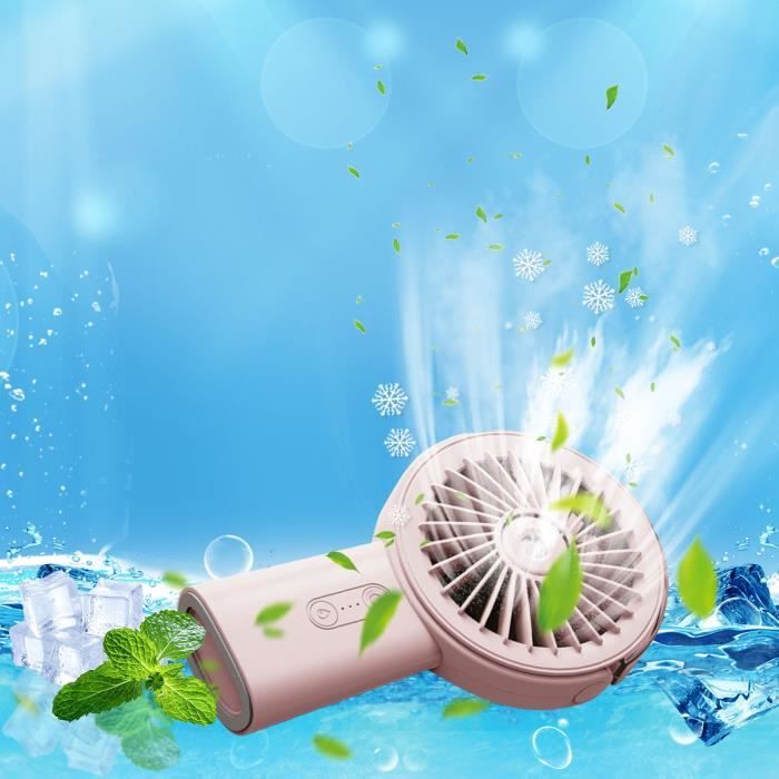 Mini Ventilateurs USB Type-C – Lot De 5, Silencieux, Réglables à 360°, Couleurs Variées