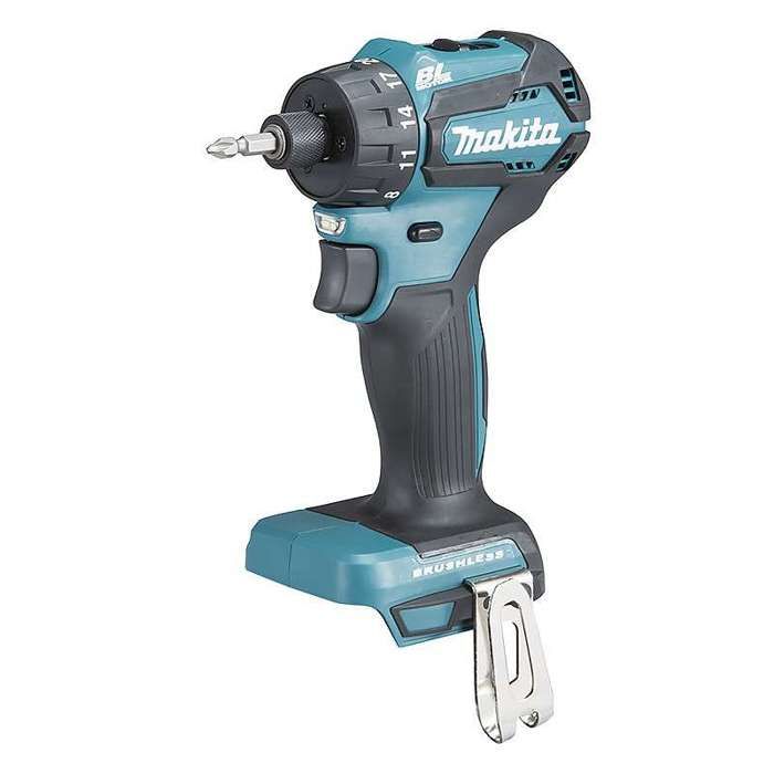 Makita DDF 083 Z Perceuse visseuse sans fil 18 V 40 Nm 14'' Brushless Solo sans batterie sans chargeur - vue 3