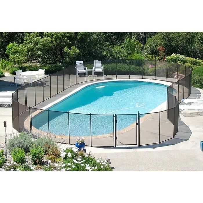 barriere piscine cdiscount jardin