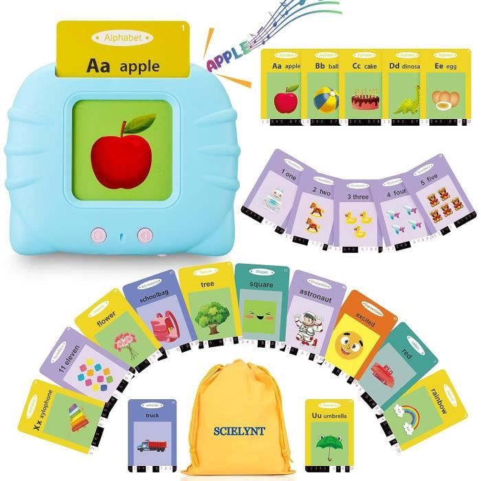 Cartes Flash parlantes, jouets d'orthophonie, 336 mots visuels Montessori -  Cdiscount Jeux - Jouets