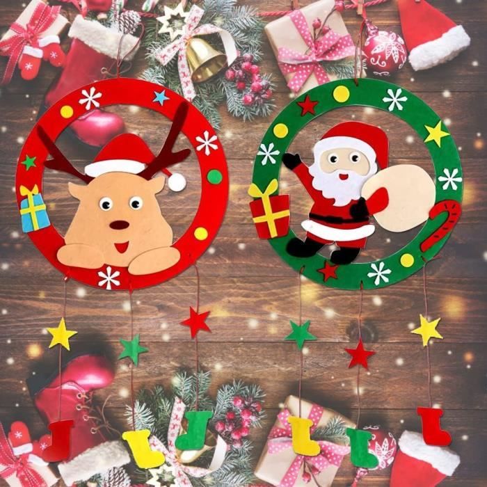 Costume complet de Santa Claus coupe L en feutre de Noël | Leroy Merlin