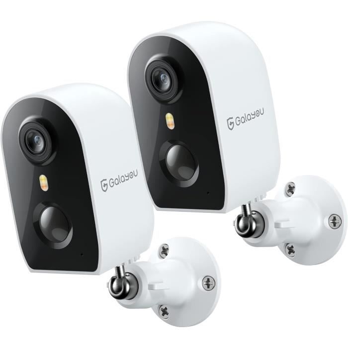 Caméras De Surveillance Extérieur Sans Fil Batterie 2K Camera
