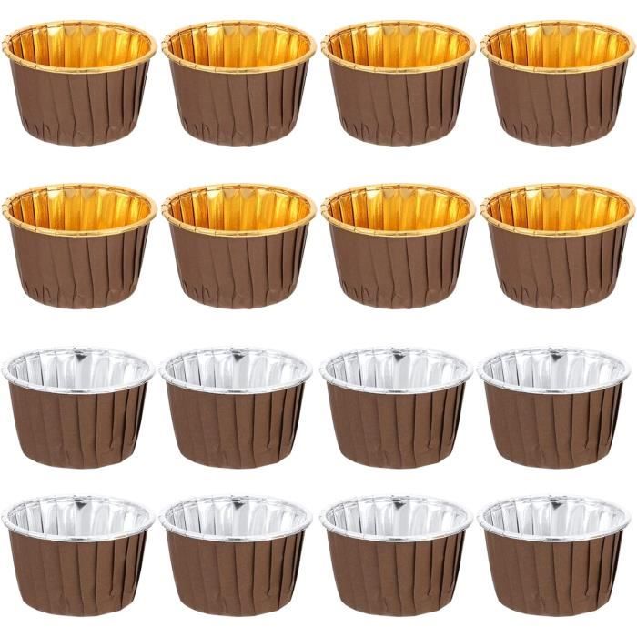 Rouge - Moules à Gâteaux En Papier, 500 Pièces, Mini Doublures En