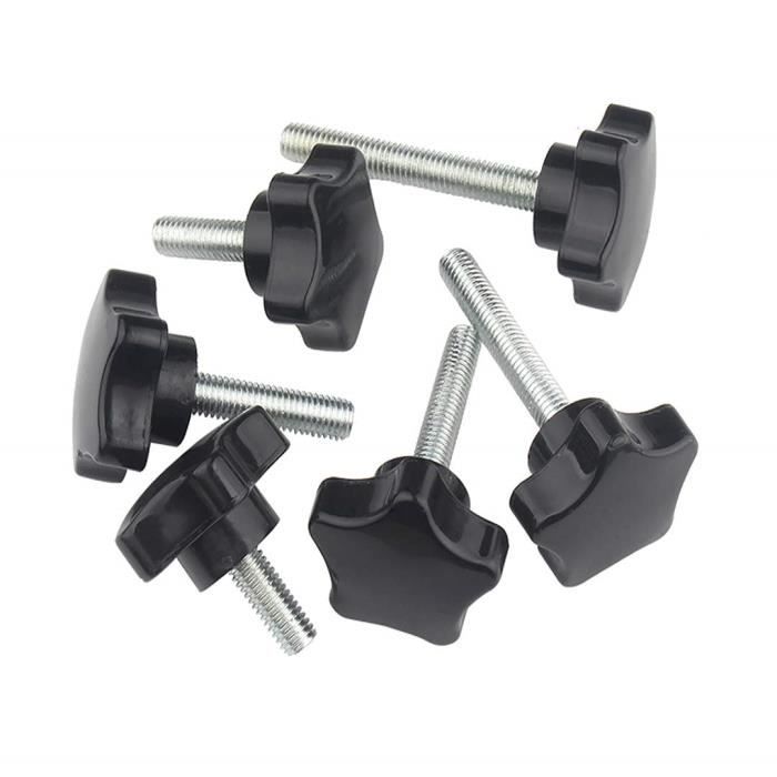 2 Molette-pouces En Laiton M5x16mm - Boutons De Réglage Plat Pour électronique