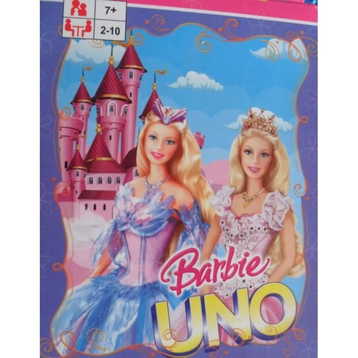 Jeu de carte UNO édition Barbie 108