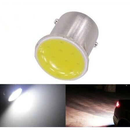 BAY15D P21/5W COB LED Bulb – 6000K White – 1157 Stop/Tail Lights – 12V – German Made
