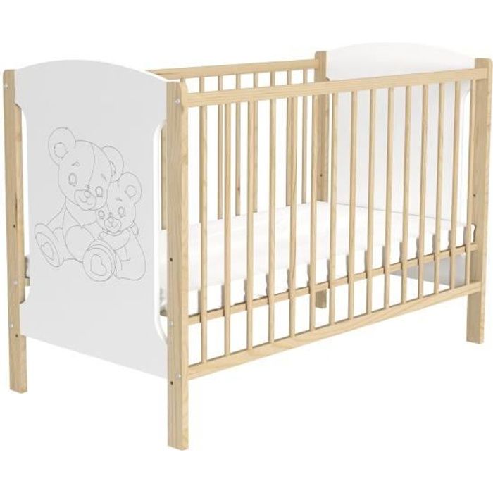 Lit Bebe Tola 01 60x1 Couleur Pin Livre Avec Le Sommier Et Le Matelas En Mousse Cdiscount Puericulture Eveil Bebe Lit Bebe Tola 01 60x1 Couleur Pin Livre Avec Le Sommier Et Le Matelas En Mousse Cdiscount Puericulture Eveil Bebe