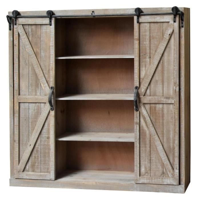 Meuble Etagere Buffet Bahut Armoire De Cuisine Ou Salon 117 Cm