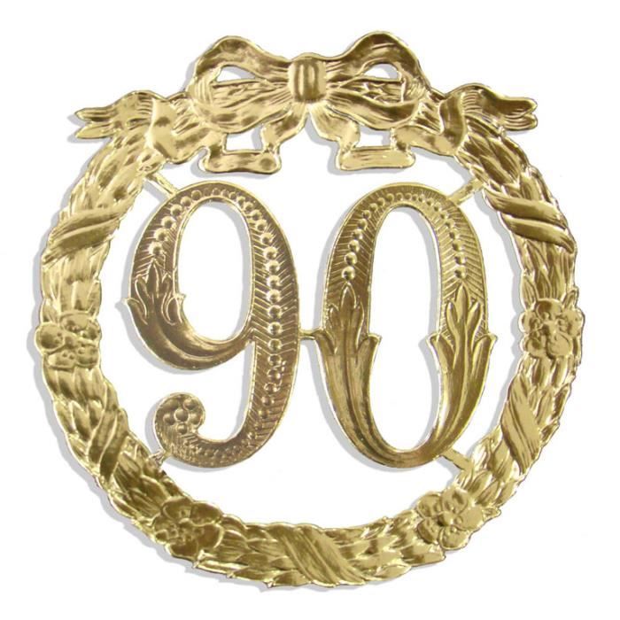 Couronne D´anniversaire 90 Ans, Diamètre 24 Cm - Cdiscount Jeux - Jouets