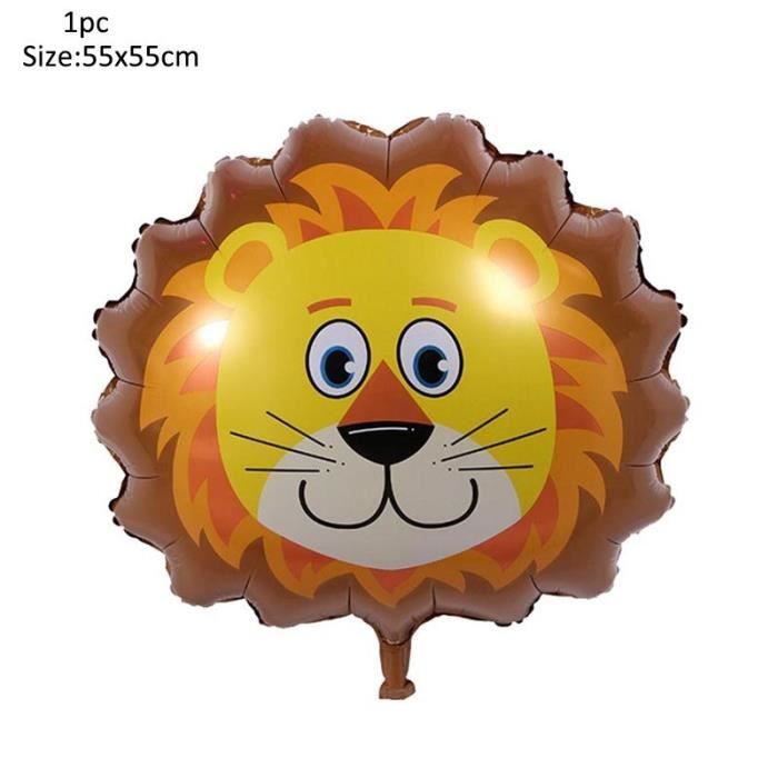 Bebe Douche Animaux Ballons Anniversaire Jungle Fete Safari Fete Jungle Theme Fete Ballon Mariag Modele 1pc Lion Hypddiya Cdiscount Maison