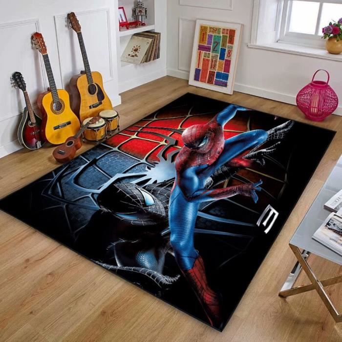 DSN-2365 Tapis de sol Spiderman imprimé Disney pour enfants pour