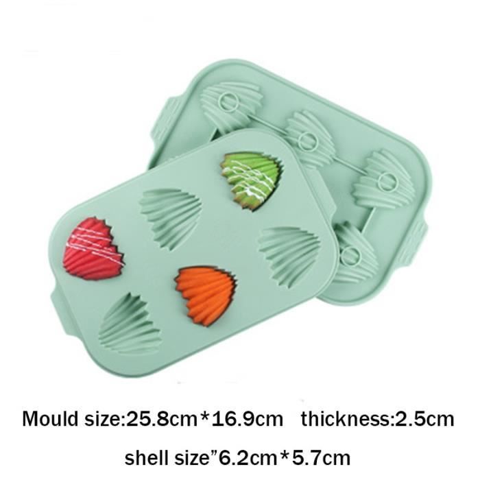 1pc Shell Joyeux Anniversaire Fete Ustensiles De Cuisson Pour La Cuisine Moules A Gateaux En Silicone De Qualite Alimentaire Moule Cdiscount Maison