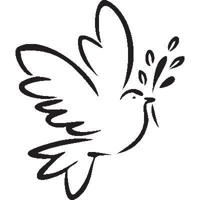 Pick And Stick Sticker Mural Colombe De La Paix Achat Vente Stickers Cdiscount