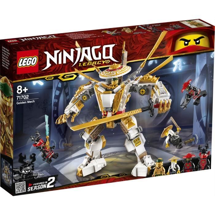 LEGO® NINJAGO® 71702 Le robot d'or - Cdiscount Jeux - Jouets