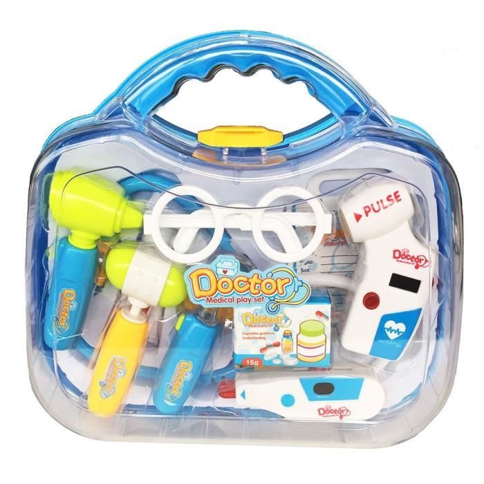 Le Kit du Docteur Jouet enfant 10 pièces Médecin Pédiatre pour Garçons  Filles Âge 3 et Up - Cdiscount Jeux - Jouets