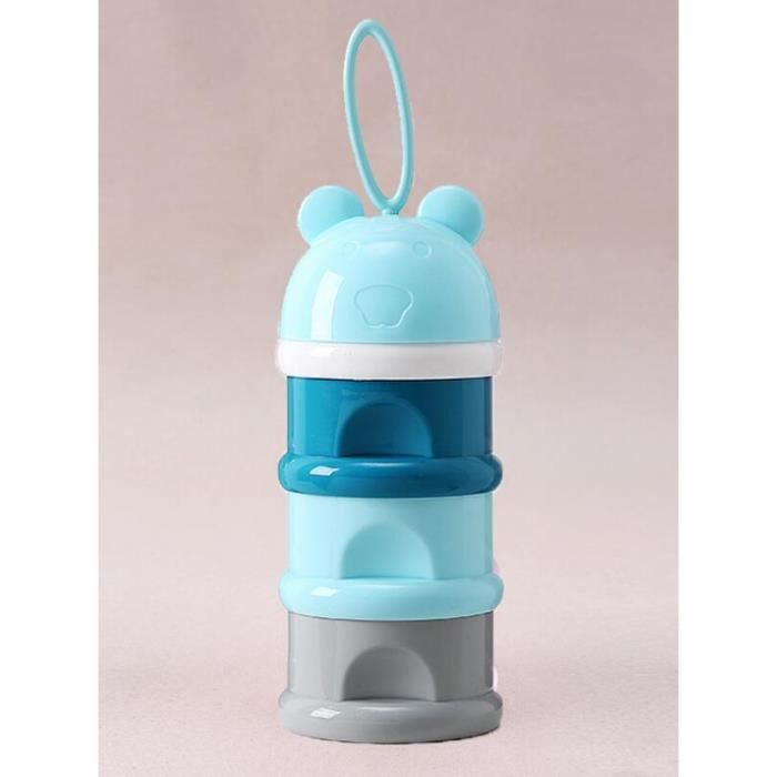 Boite Doseuse De Lait Empilable Boite A Snacks Poudre Bouteille De Recipient Portative Bleu Cdiscount Puericulture Eveil Bebe