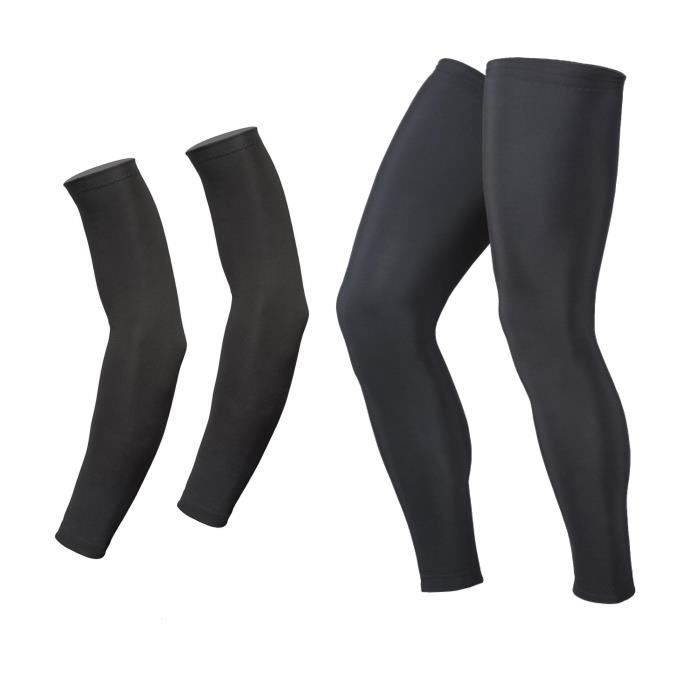 Jambières Cyclisme CYCEARTH Homme Femme - Protection Solaire Et Réfléchissantes VTT