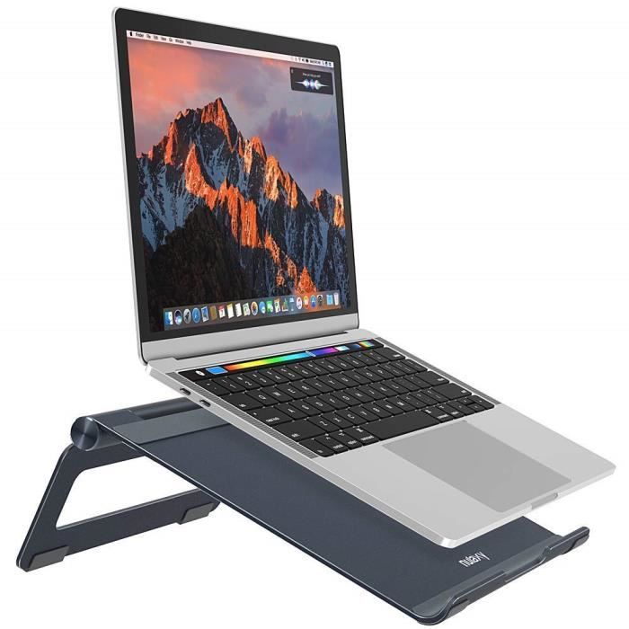 Support de Refroidissement de Bureau Réglable en Aluminium pour Les Macbook Pro/Air Apple Laptop,7-17 Notebook and Tablet Deskto Nulaxy Support dordinateur Portable 