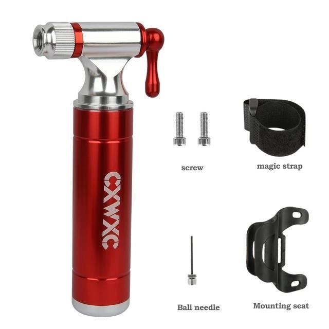 Mini Pompe à CO2 Pour Vélo, VTT, Basketball – Gonflage Rapide Et Portable