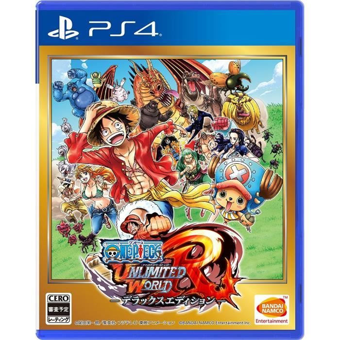 One Piece Unlimited World R Deluxe Ed Sony Ps4 Playstation 4 Import Japonais Cdiscount Jeux Video