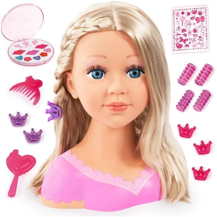 tete de poupee a coiffer