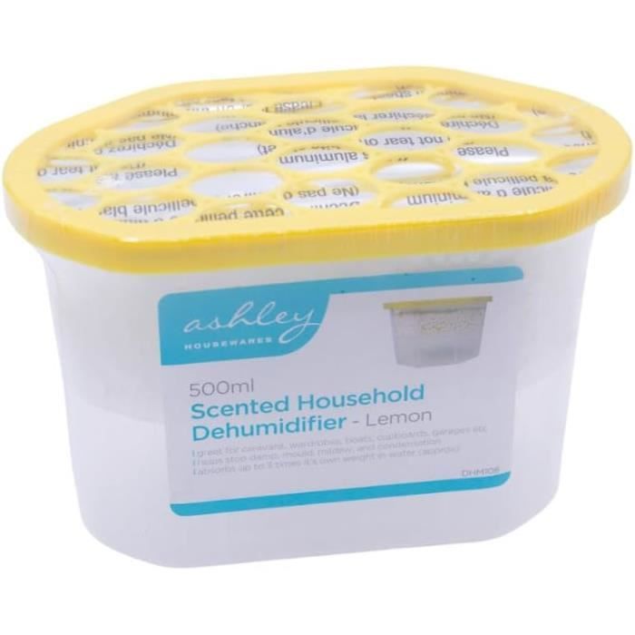 Lot De 10 Recharges Déshumidificateur Wessper 250 G - Citronnelle, Compatibles Tous Absorbeurs - Sans Électricité - 2