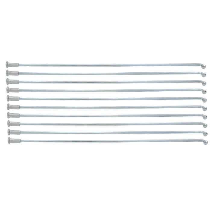 10x Fahrrad Speichen 13g 2.2mm - Stahl Speichensatz Für Fahrräder Und Dreiräder
