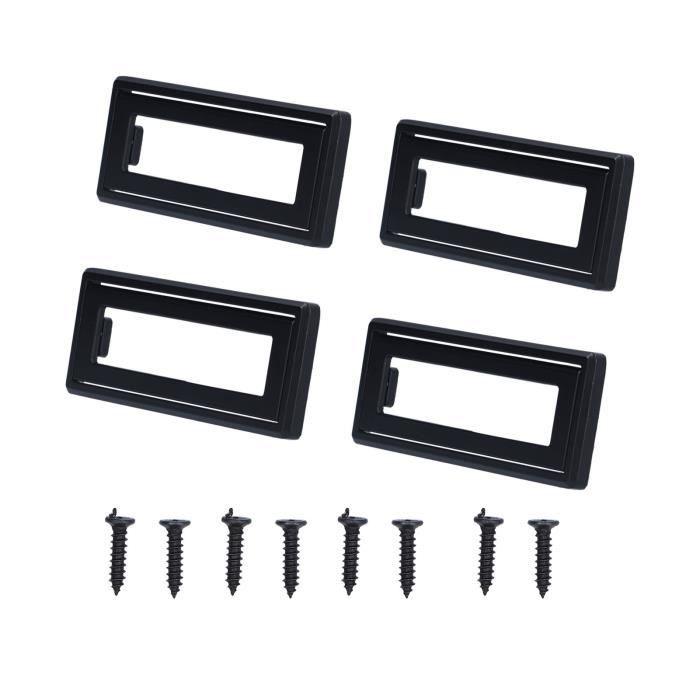 Poignée De Porte Coulissante Pour Citroën Berlingo / Peugeot Partner (1996-2008) - Noir ABS, Réf. 9101P8