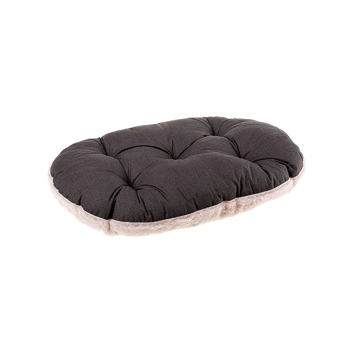 Ferplast RELAX F Coussin en coton et peluche pour chiens et chats. Diverses mesures. 55/4 - 55 x 36 cm - Gris Ferplast RELAX F Coussin en coton et peluche pour chiens et chats. Diverses mesures. 55/4 - 55 x 36 cm - Gris
