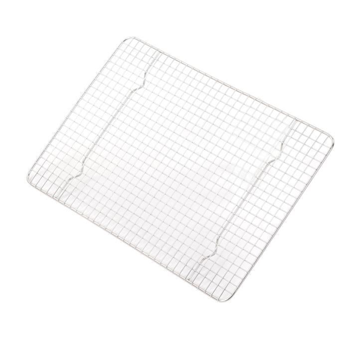 Grille De Refroidissement Ronde Acier Inoxydable 201 - 26 Cm - Pour Pâtisserie, Barbecue, Four - 9