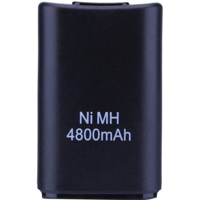 Batterie Rechargeable 4800mah Compatible Pour Manette Sans Fil Xbox 360 Sans Cable Hobbytech - vue 2