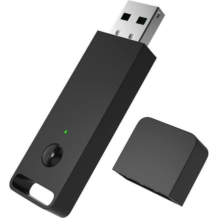 Microsoft - Manette Xbox Series + adaptateur USB sans fil Windows 10 - Noir  - Console retrogaming - Rue du Commerce