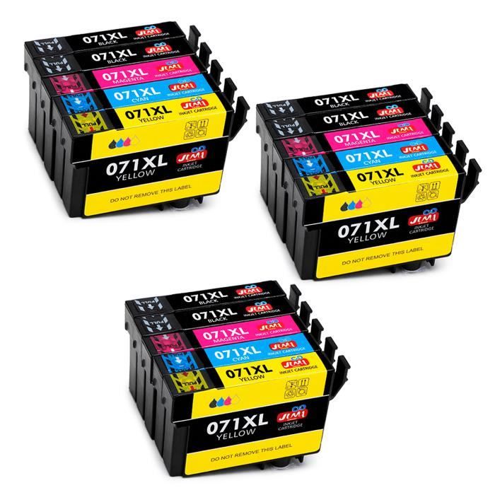 Epson T0715 Multipack Pour Epson Stylus Dx4050 Dx7000f Sx405 Dx8400 Sx415 Sx510w Sx105 Dx6000 Sx215 Prix Pas Cher Cdiscount
