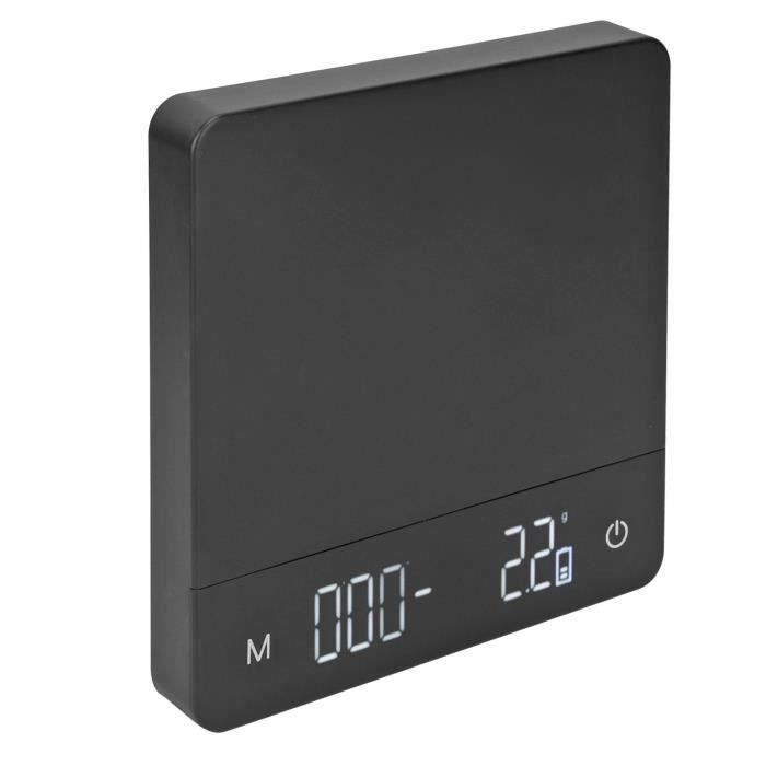 Balance À Café Avec Minuteur : Balance Numérique Rechargeable Par Usb