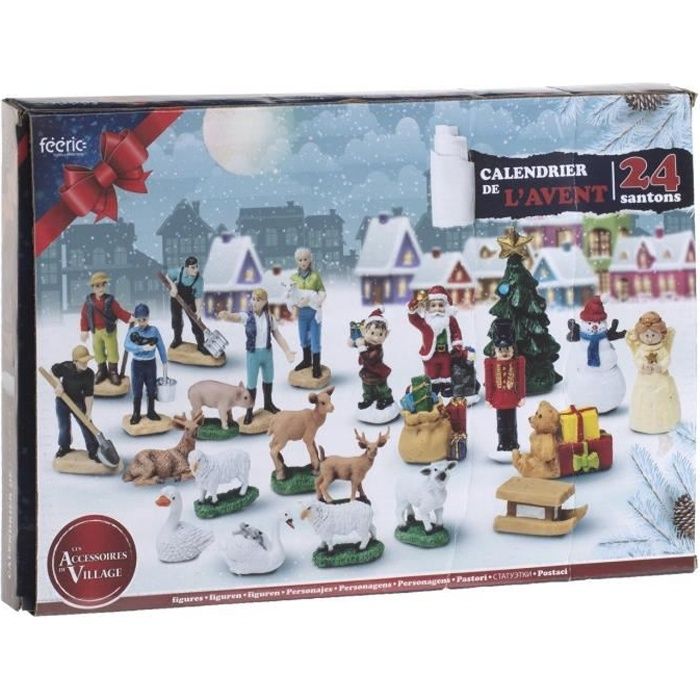 Calendrier De L'avent Santons 