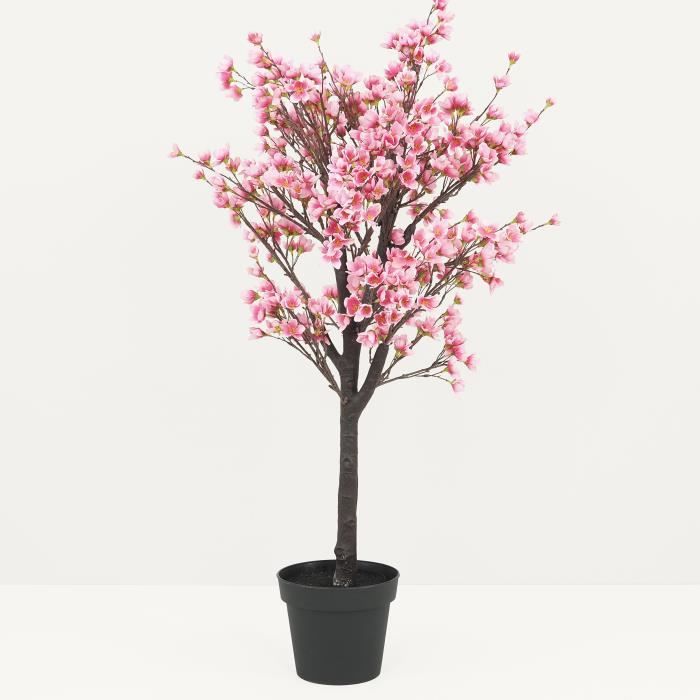 Artificielle prune fleurs de cerisier Faux Fleurs De Soie Mariage Maison Bureau decorati CW