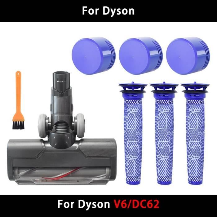 8 Pièces de rechange pour aspirateur Dyson V6