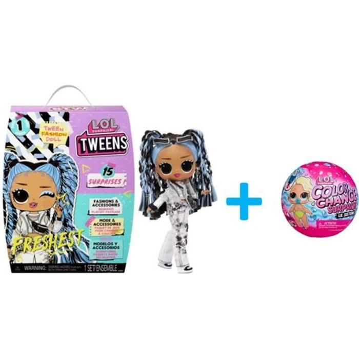 Ensemble Poup e LOL Surprise Tweens Freshest et LOL Surprise Color