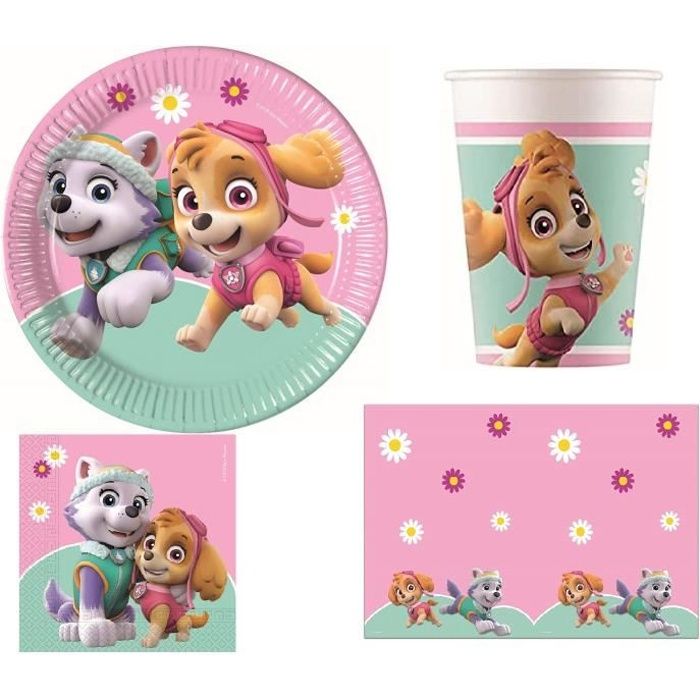 Kit Anniversaire Pat Patrouille Fille Cdiscount Kit Anniversaire Pat Patrouille Fille Cdiscount