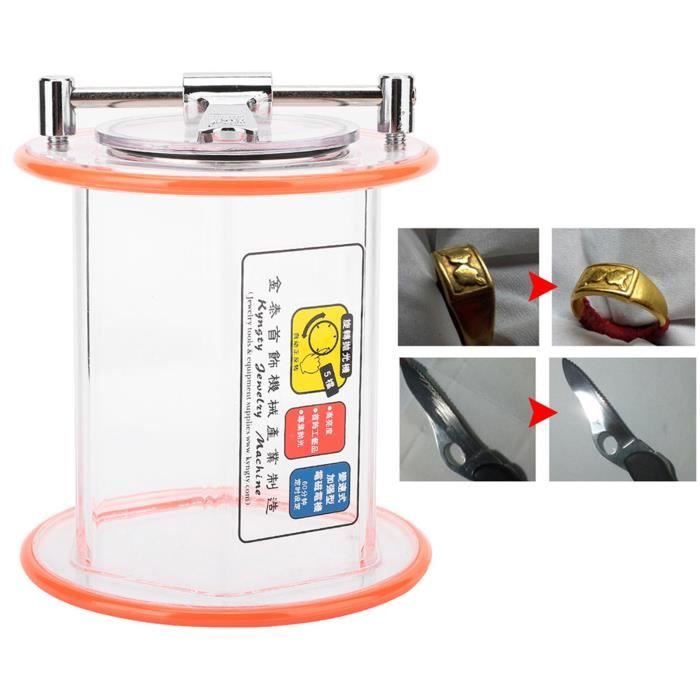 Akozon tambour de polissage Tambour de baril de polissage en plastique Akozon tambour de polissage Tambour de baril de polissage en plastique