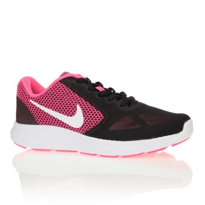 NIKE Chaussures Training Revolution 3 Femme Noir et rose - Cdiscount