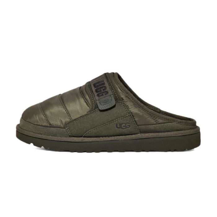 Chausson UGG DUNE SLIP ON LTA Kaki Tige en textiles Sandale