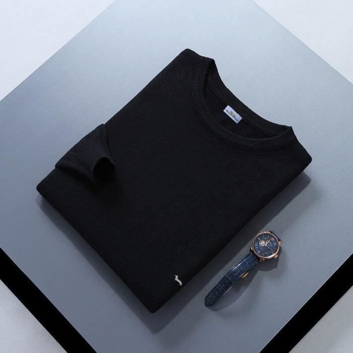 Pull Homme Marks And Spencer - Bleu - Taille L - Manches Longues - Col Rond - Occasion