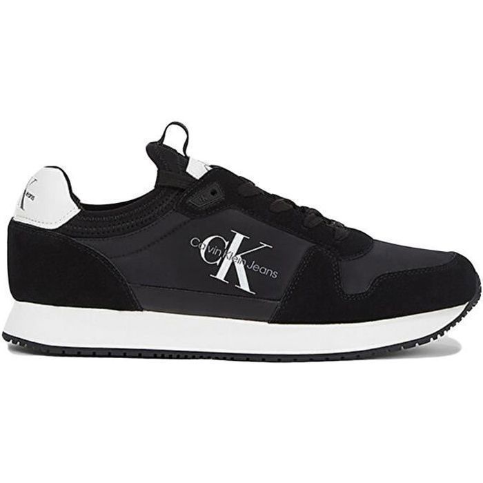 Calvin Klein Jeans Calvin Klein Jeans Erkek Runner Chaussures pour Homme Noir YM0YM005530GQ